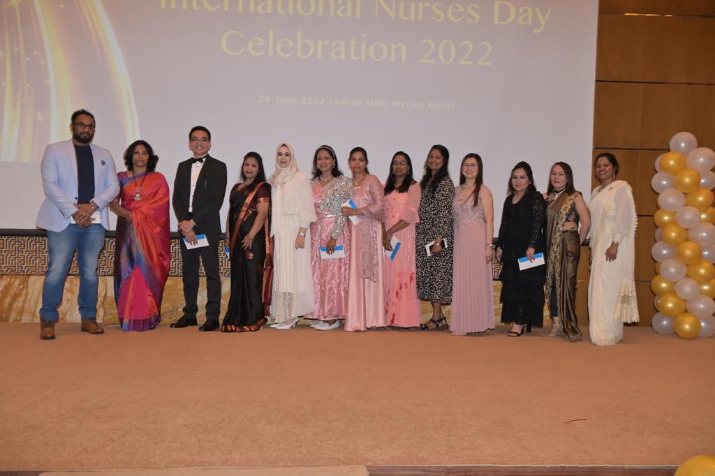 eef Hospital celebrated its nurses in a large ceremony